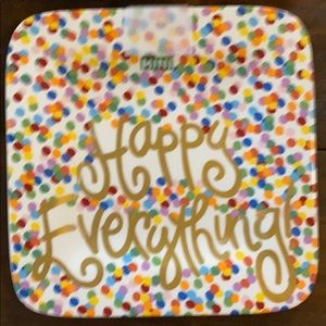 Mini Cotton Colors “Happy Everything” Plate